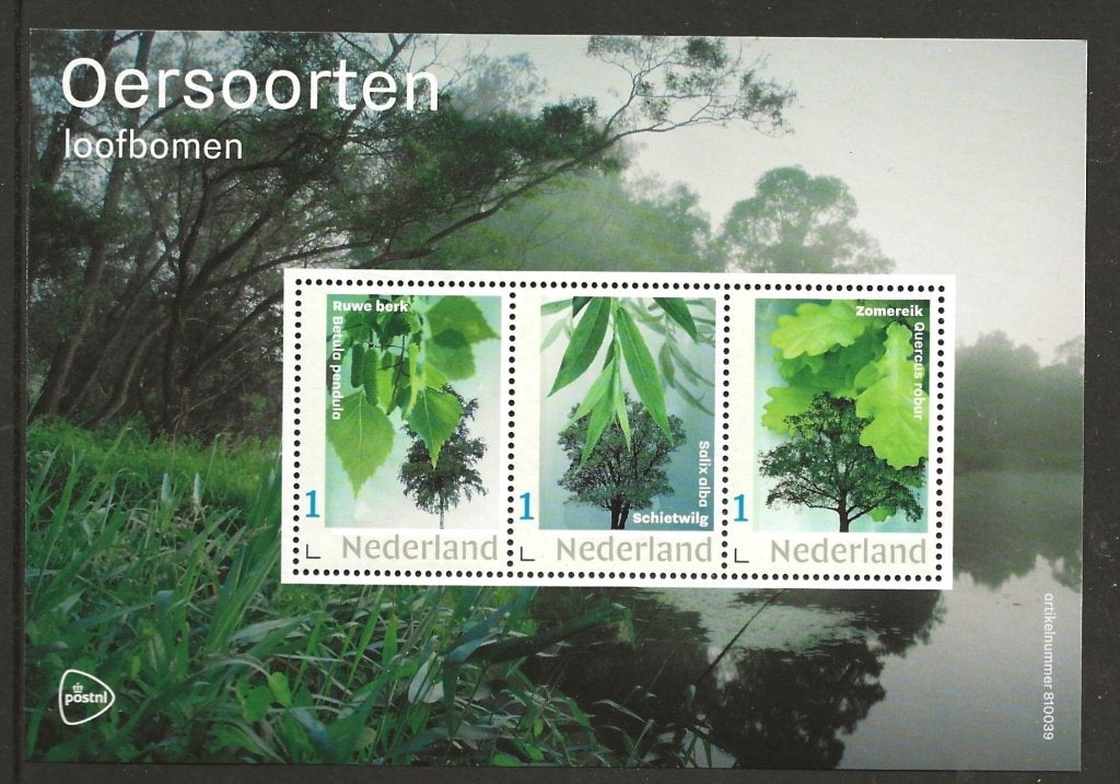 Velletje persoonlijke zegels, Loofbomen, postfris, Ophalen of Verzenden, Postfris