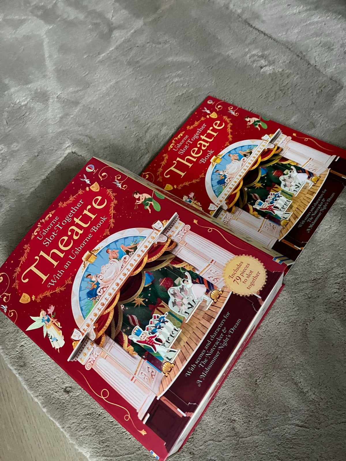 Usborne Slot-Together Theatre Boek - De Notenkraker, Ophalen of Verzenden, Nieuw