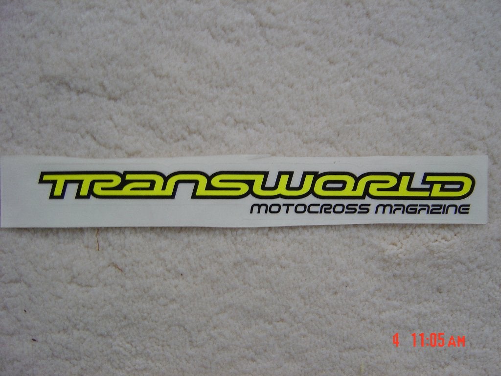 Mechanix Wear Transworld stickers M2R sticker Hiflo Krauser, Ophalen of Verzenden