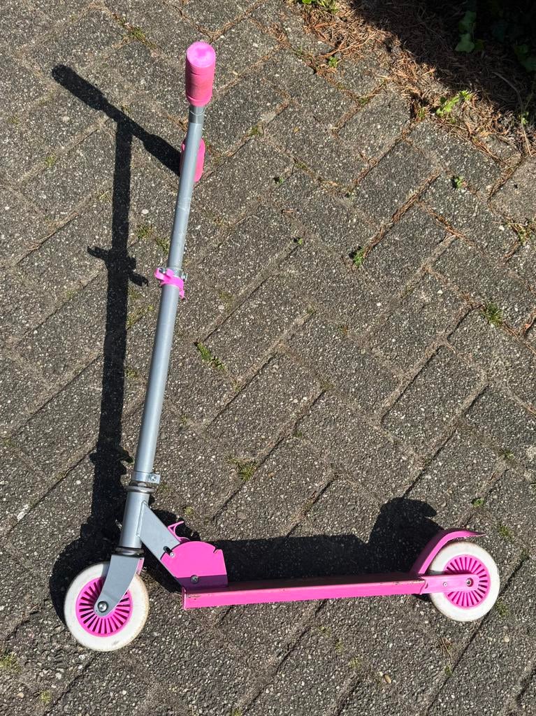 Step roze opvouwbaar, Fietsen en Brommers, Ophalen of Verzenden, Zo goed als nieuw, Gewone step