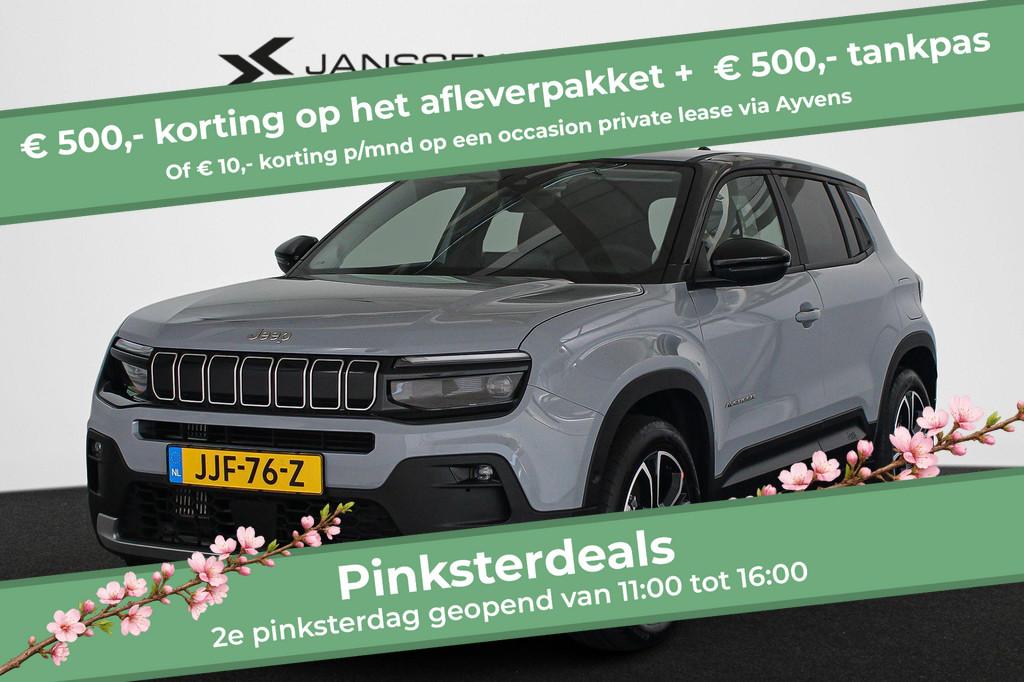 Jeep Avenger 1.2 e-Hybrid Summit Winter Pack JBL Keyless Ele, Auto's, Jeep, Bedrijf, Te koop, Avenger, ABS, Achteruitrijcamera