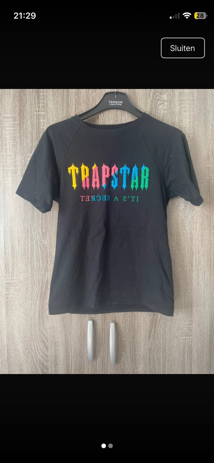Trapstar shirt, Ophalen of Verzenden, Zo goed als nieuw