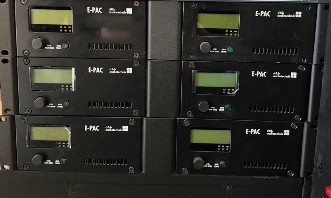 D&B Audiotechnik E-pac, Ophalen of Verzenden, Gebruikt, Audio