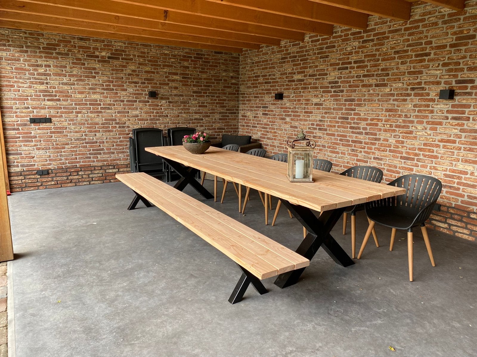 Douglas buitentafel, Ophalen of Verzenden, Nieuw, Rechthoekig, Hout
