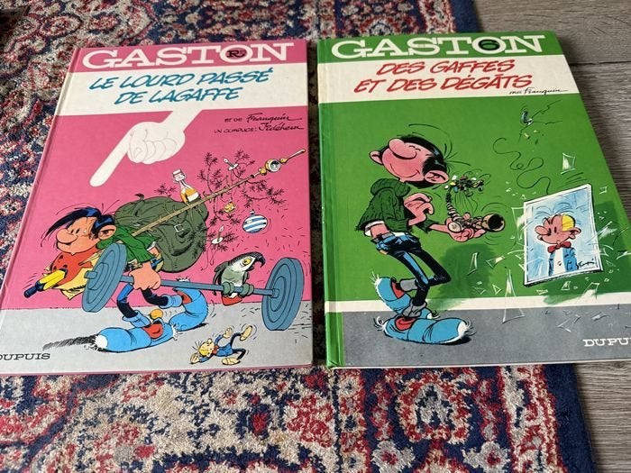 Gaston. Deel 5 en 6. Franquin., Meerdere stripboeken, Ophalen of Verzenden, Zo goed als nieuw, Franquin