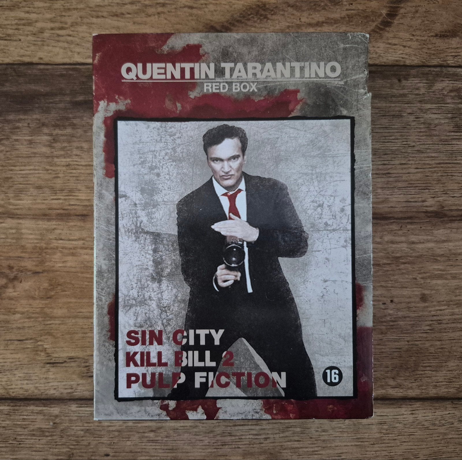 Quentin Tarantino Red Box, Vanaf 16 jaar, Nederlands, Actiethriller, Ophalen of Verzenden