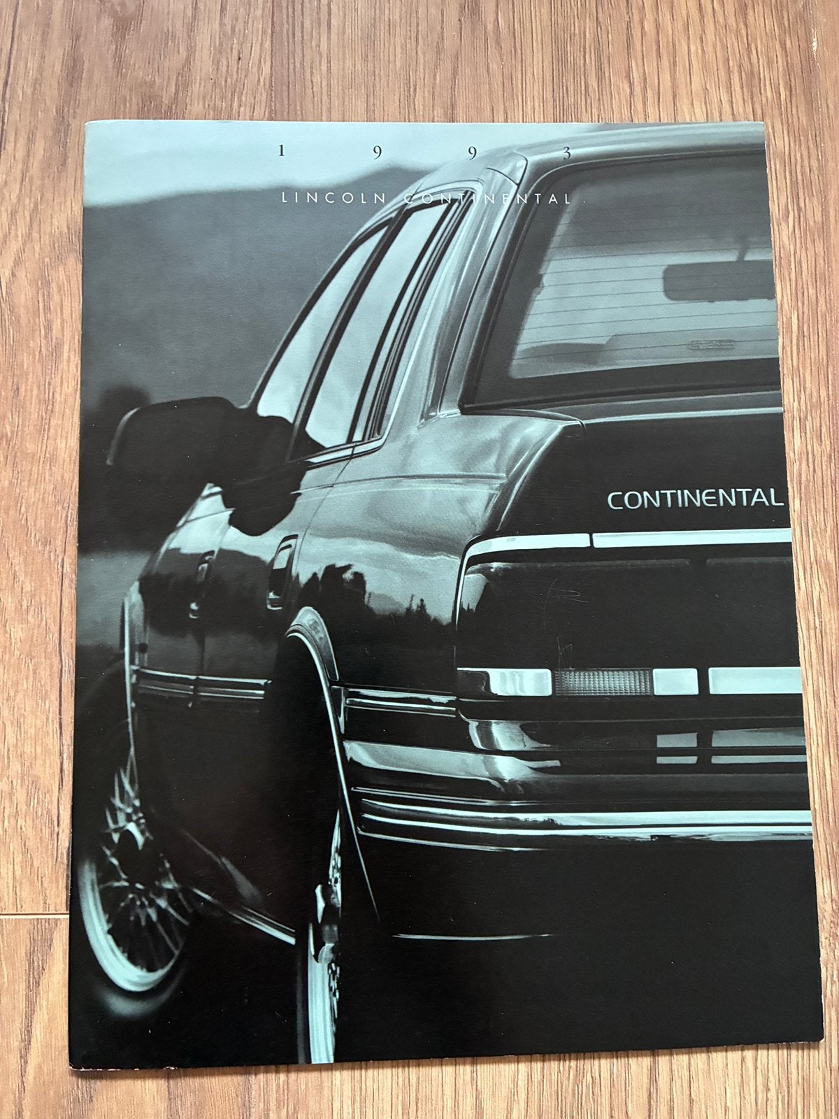 1993 Lincoln Continental brochure, Verzenden, Zo goed als nieuw, Overige merken