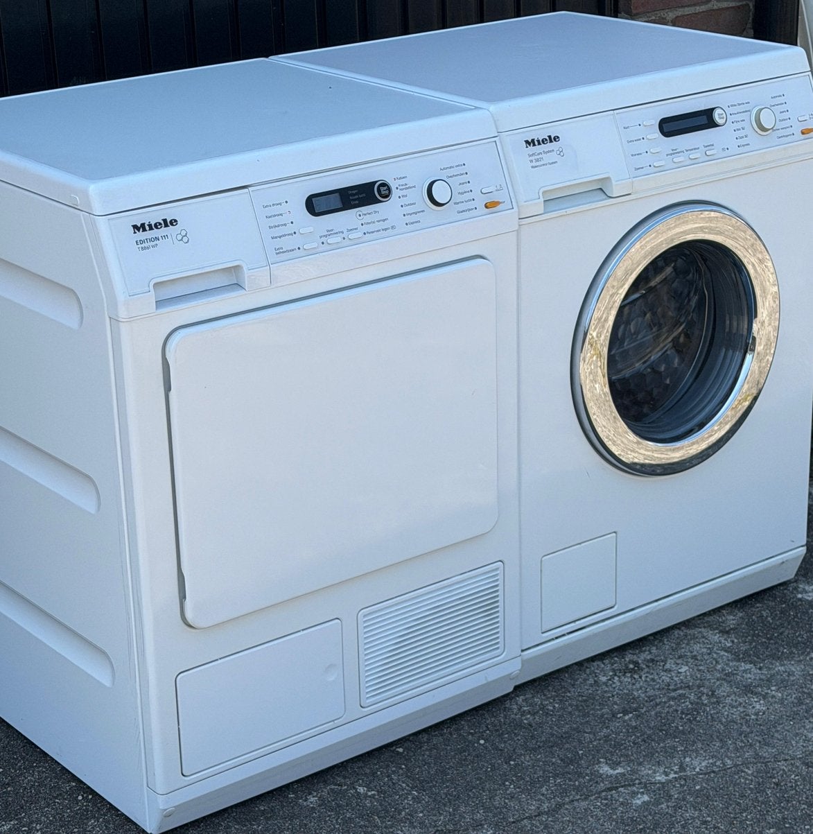 Nette, Miele Wasmachine 7KG Warmtepompdroger 7KG A+++☑️, Witgoed en Apparatuur, Wasmachines, Ophalen of Verzenden, Zo goed als nieuw