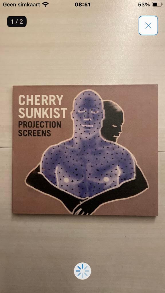 Cherry Sunkist - projection screens(drumcomputersynthesizer), Ophalen of Verzenden, Zo goed als nieuw