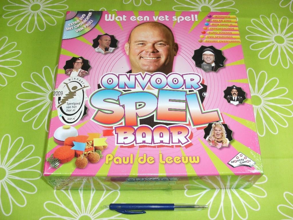 Nieuw in seal onvoorspelbaar-wat een vet spel! Paul de Leeuw, Vijf spelers of meer, Ophalen of Verzenden, Nieuw