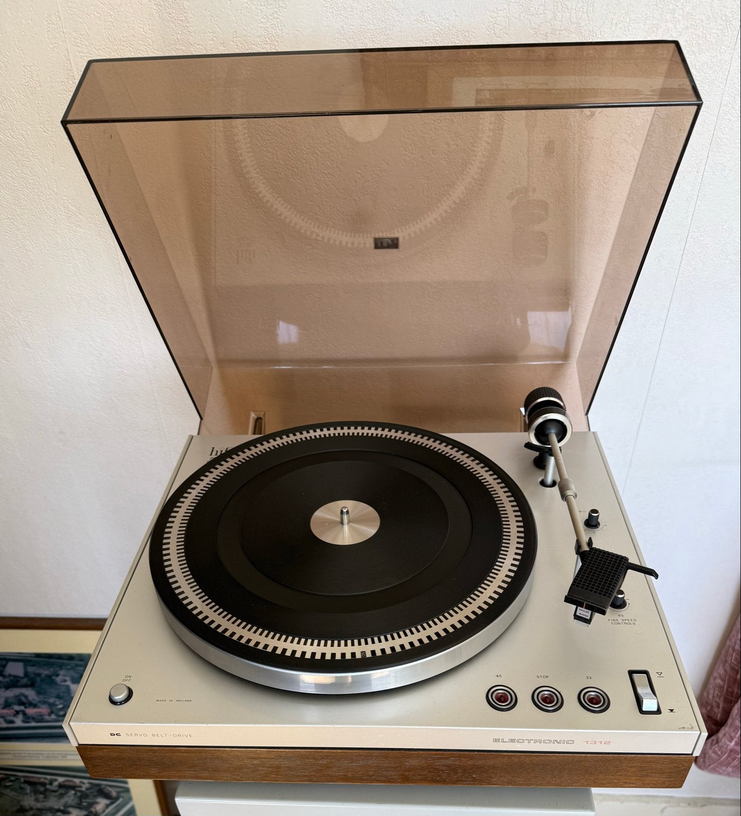 Philips & Erres Audio Set: Draaitafel, Recorder, Tuner, Spea, Ophalen of Verzenden, Gebruikt, Platenspeler, Philips