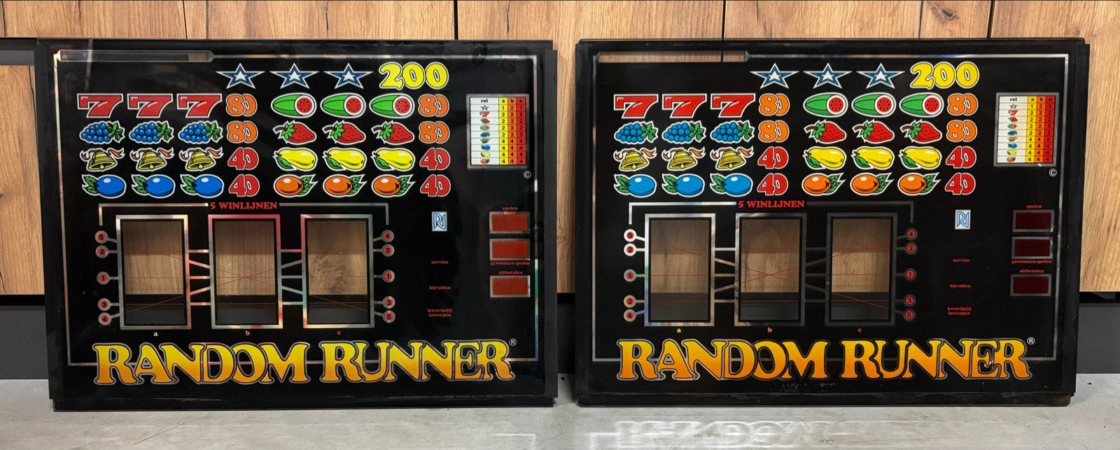 Gokkast ruiten - Random Runner en andere modellen, Overige munten, Ophalen, Gebruikt