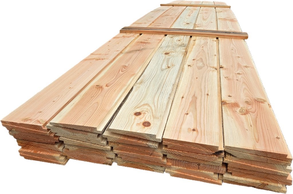 36 m2 Douglas Zweeds rabat - nr: TP150, Ophalen, Nieuw, 250 cm of meer, Planken