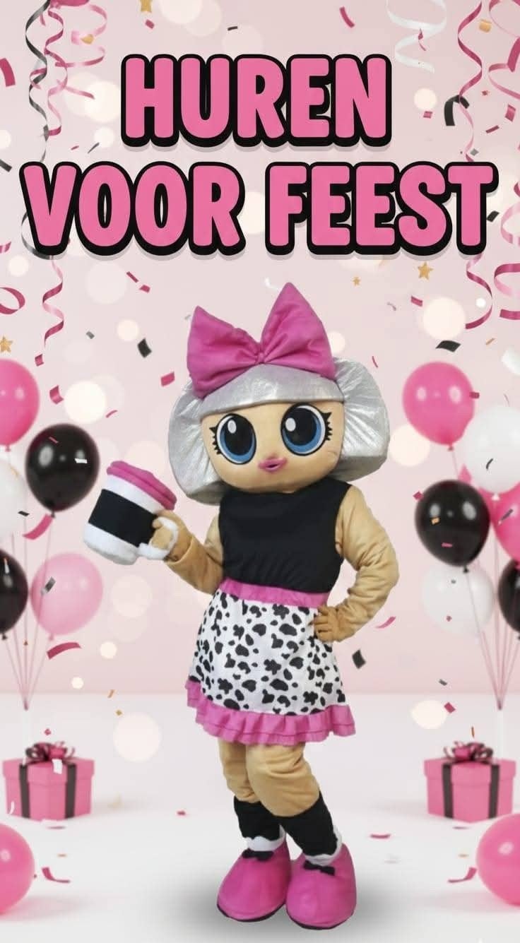 LOL Mascotte Te Huur, Ophalen, Zo goed als nieuw, Versiering