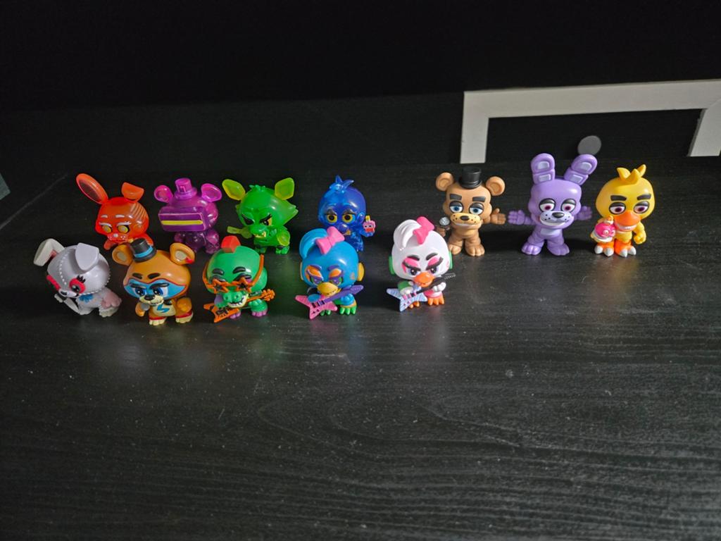 Fnaf Funko Mystery Mini's Five nights at freddy's, Ophalen of Verzenden, Zo goed als nieuw