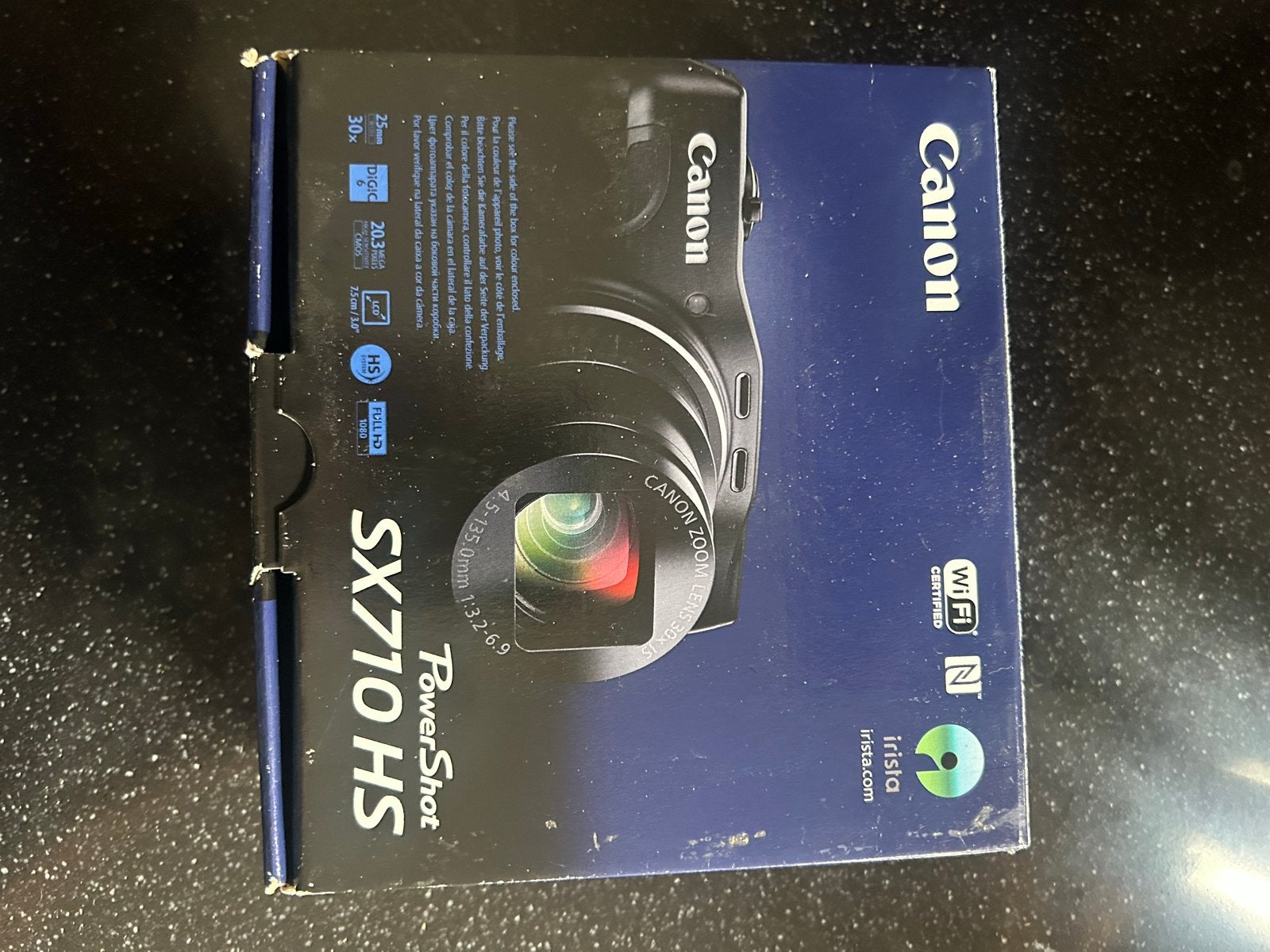 Canon PowerShot SX710 HS Compactcamera, Ingebouwde flitser, Verzenden, Canon, Zo goed als nieuw
