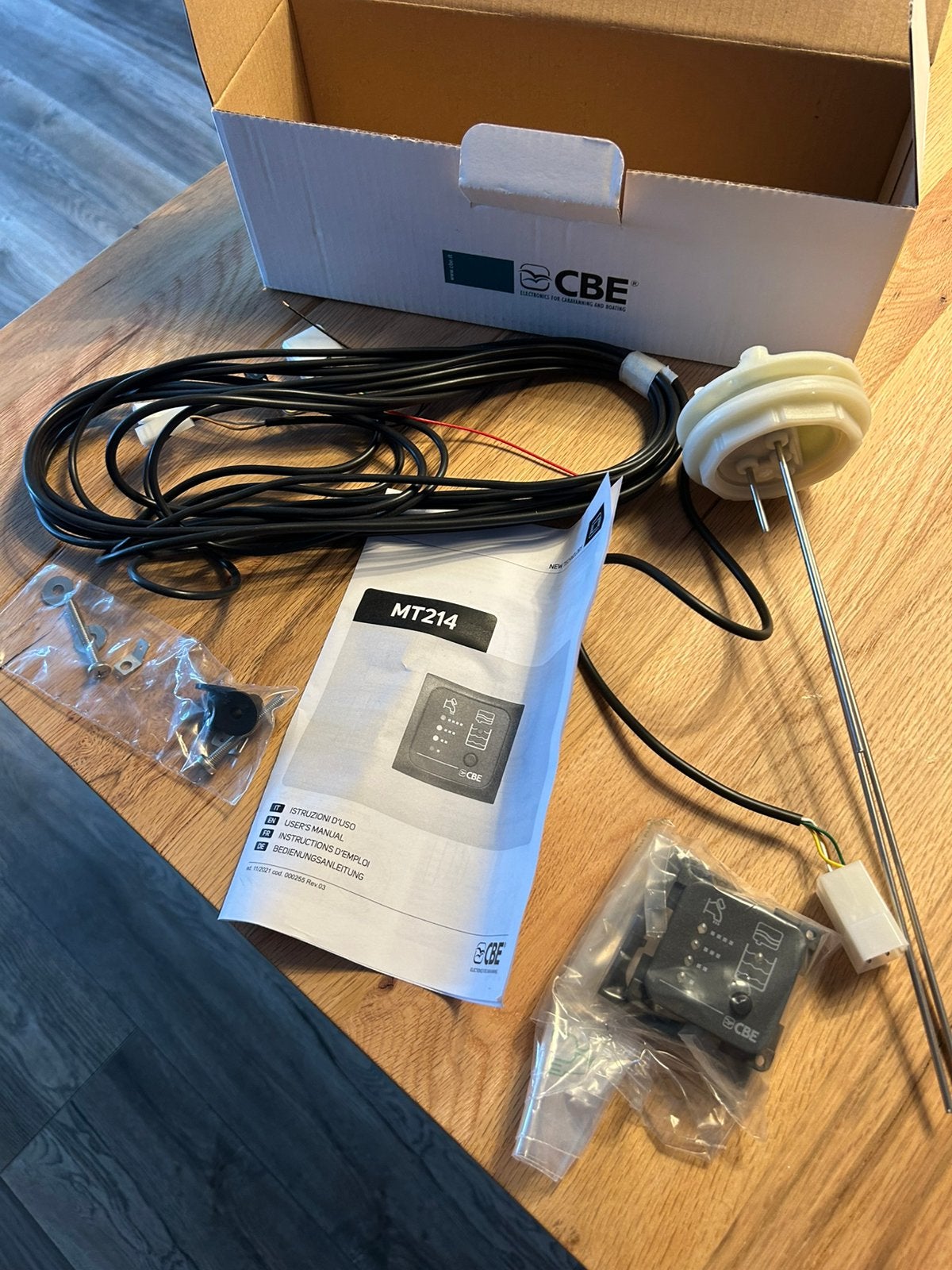 BBA Led schoon en vuilwatertankmeter caravan of camper, Ophalen of Verzenden, Nieuw