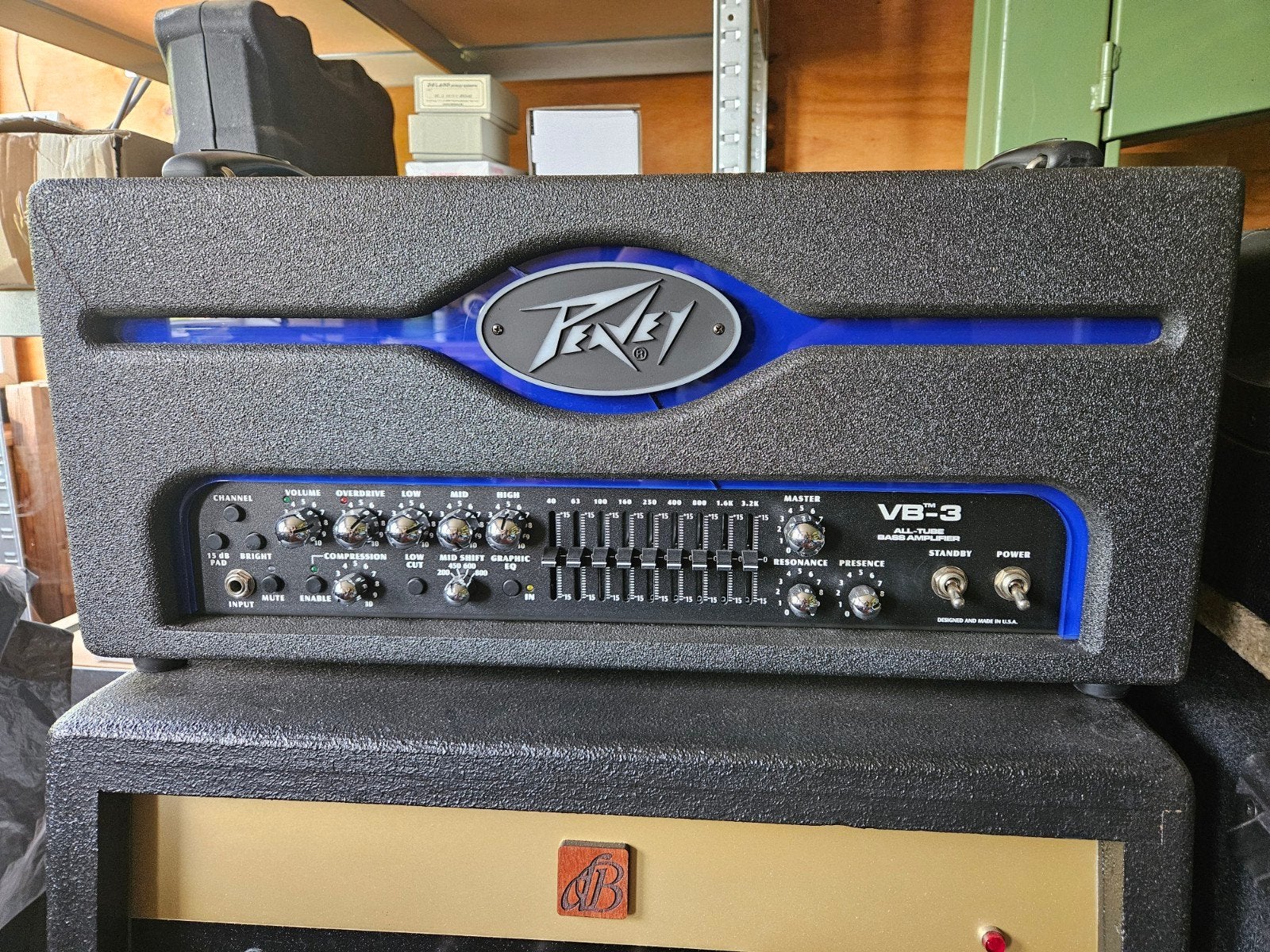 Peavey VB-3 (300w bas buizenversterker), Muziek en Instrumenten, Versterkers | Bas en Gitaar, Ophalen of Verzenden, Gebruikt, 100 watt of meer