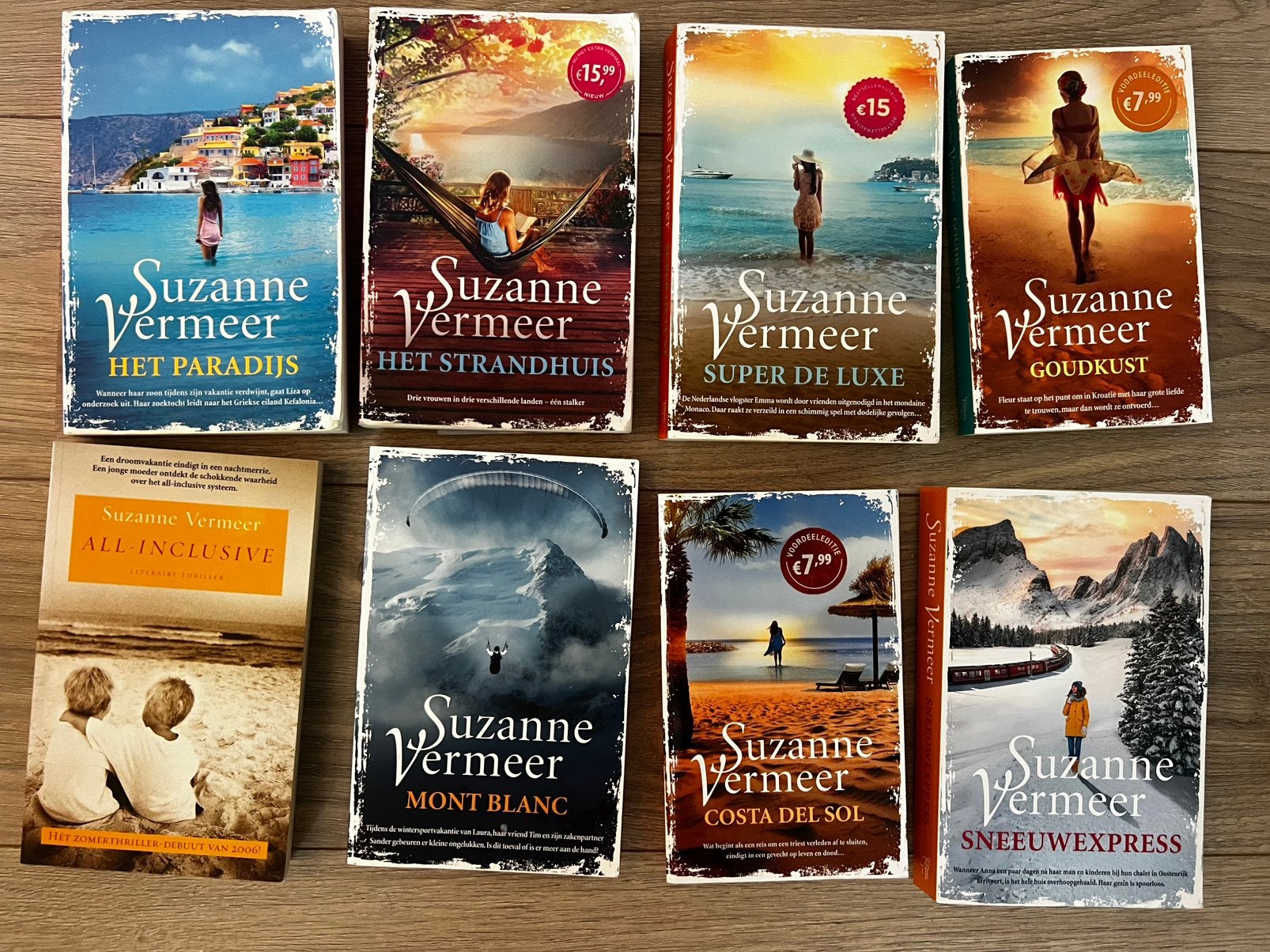 Diverse titels van Suzanne Vermeer, Ophalen, Gelezen