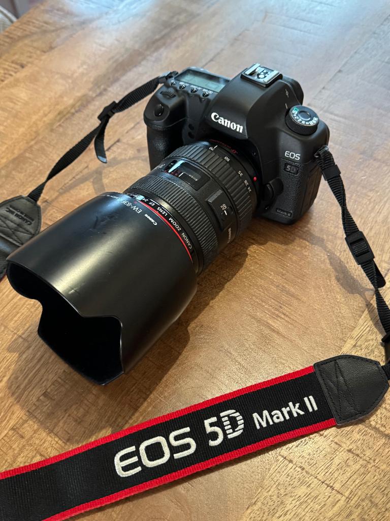 canon foto set, Ophalen, Spiegelreflex, Canon, Zo goed als nieuw