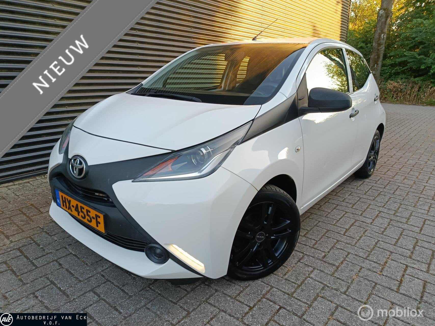 Toyota Aygo 1.0 VVT-i x-now 5DRS Airco, Cruise control, Elek, Auto's, Toyota, Voorwielaandrijving, Stof, Gebruikt, Start-stop-systeem