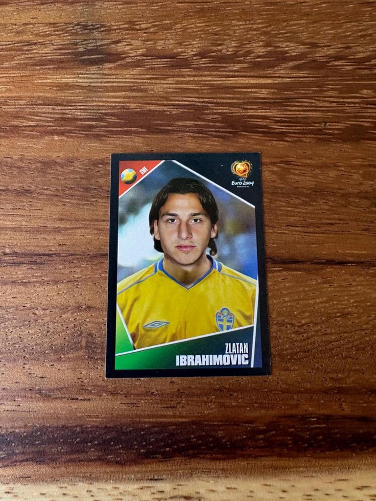 Zlatan Ibrahimovic Panini Sticker Euro 2004, Hobby en Vrije tijd, Stickers en Plaatjes, Ophalen of Verzenden, Nieuw, Stickers en Plaatjes