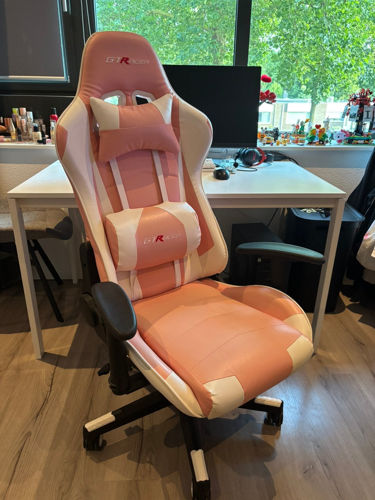GTRacer Pro Gaming Pink Chair, Ophalen, Zo goed als nieuw, Apparaat
