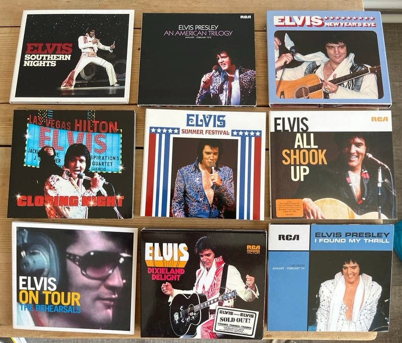 Elvis Presley FTD cd’s - Diverse Collectie, Ophalen of Verzenden, Zo goed als nieuw, Pop, Boxset