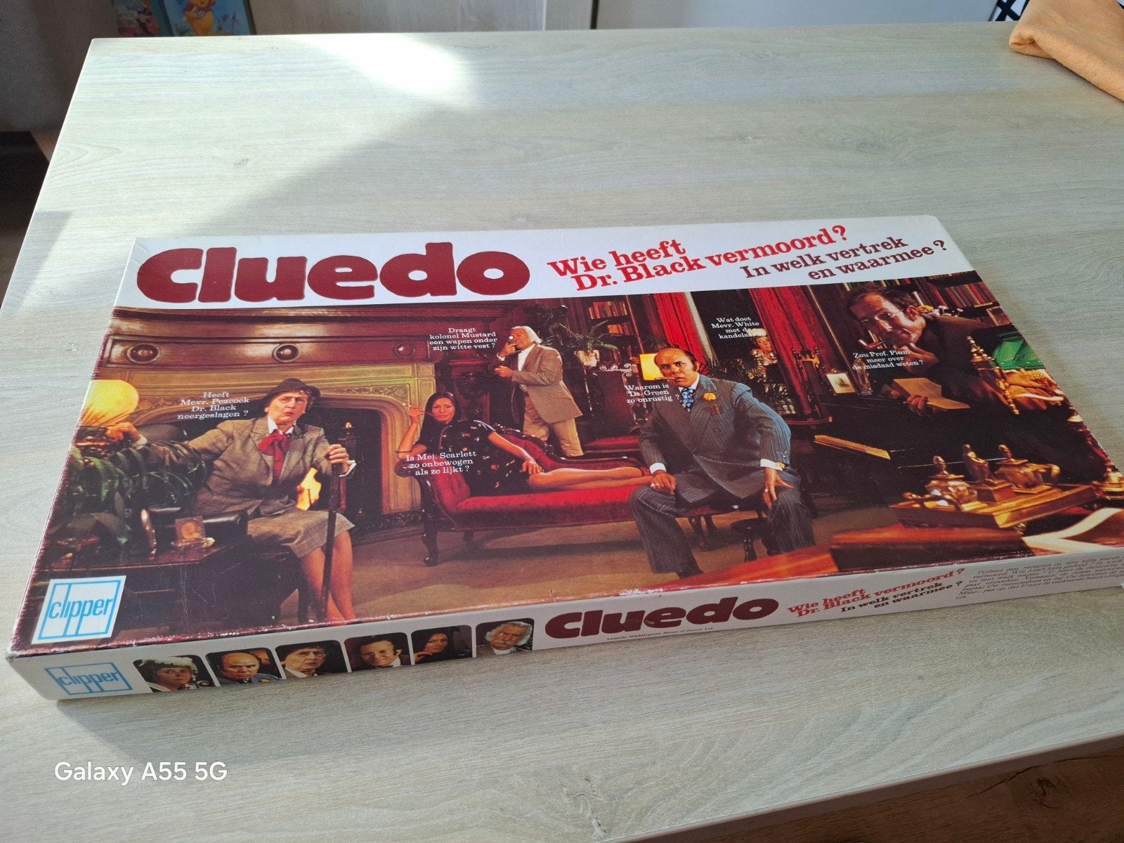 Cluedo Bordspel - Klassieke Detective Game, Hobby en Vrije tijd, Gezelschapsspellen | Bordspellen, Gebruikt, Clipper, Parker Brothers
