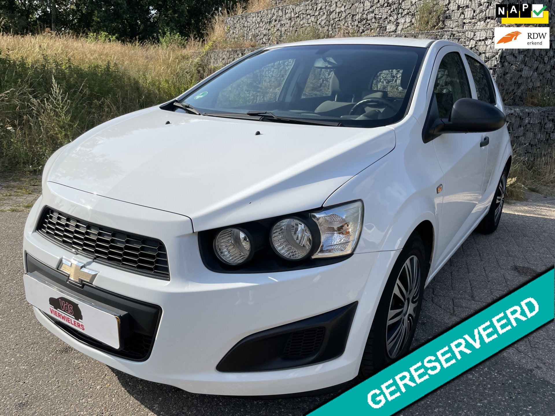 Chevrolet Aveo 1.2 LS Airco Cruise Controle Historie 1ste Ei, Auto's, Chevrolet, Euro 5, Aveo, 4 cilinders, 1039 kg