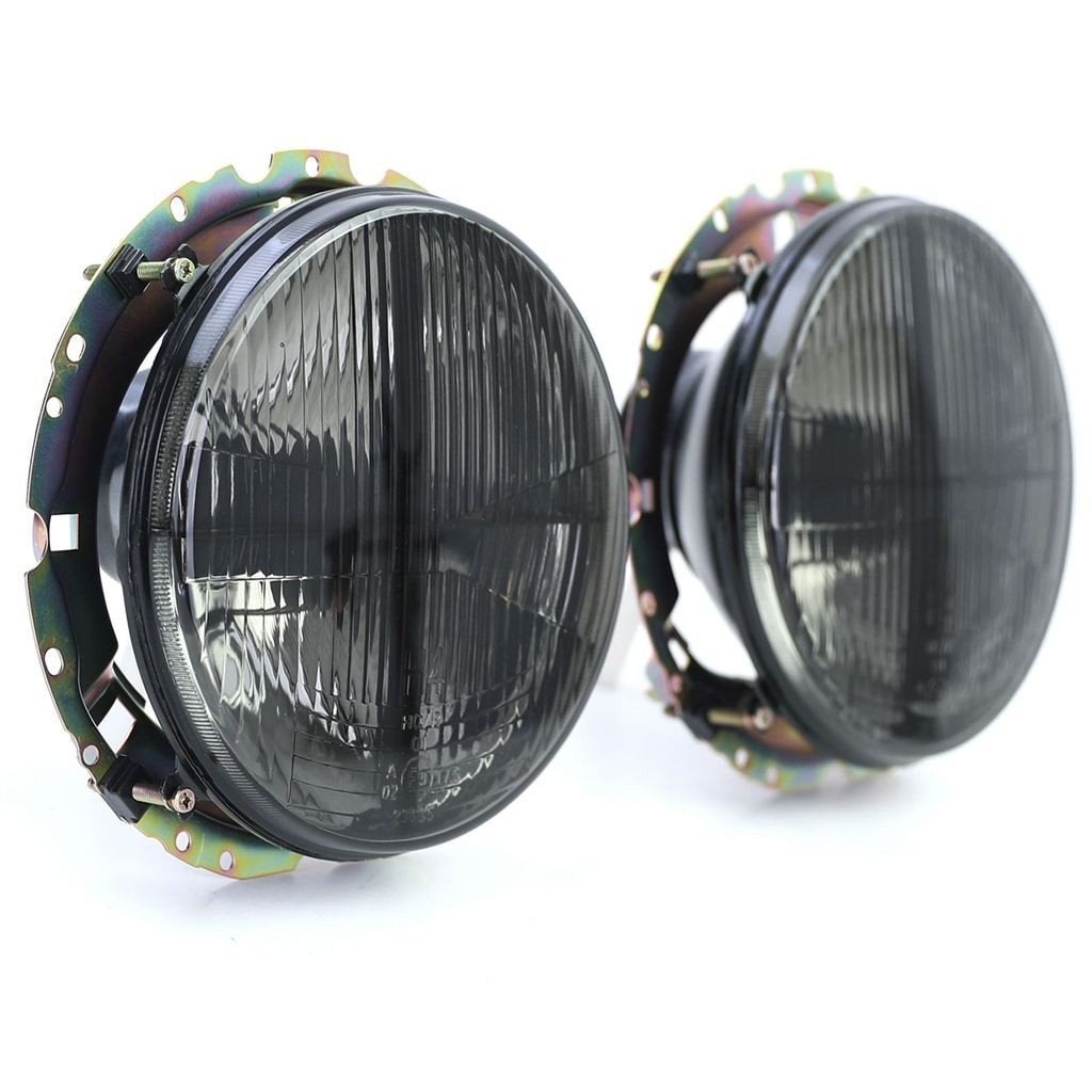 Koplampen Geschikt Voor VW Golf 1 Kruis Design Zwart Smoke, Auto diversen, Verzenden, Automotive Parts, A.parts@hotmail.nl, Trasmolenlaan 12 3447 GZ Woerden