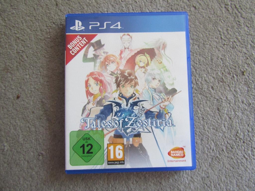 Playstation 4 spel: Tales zestiria, Spelcomputers en Games, Games | Sony PlayStation 4, Avontuur en Actie, Gebruikt, 1 speler