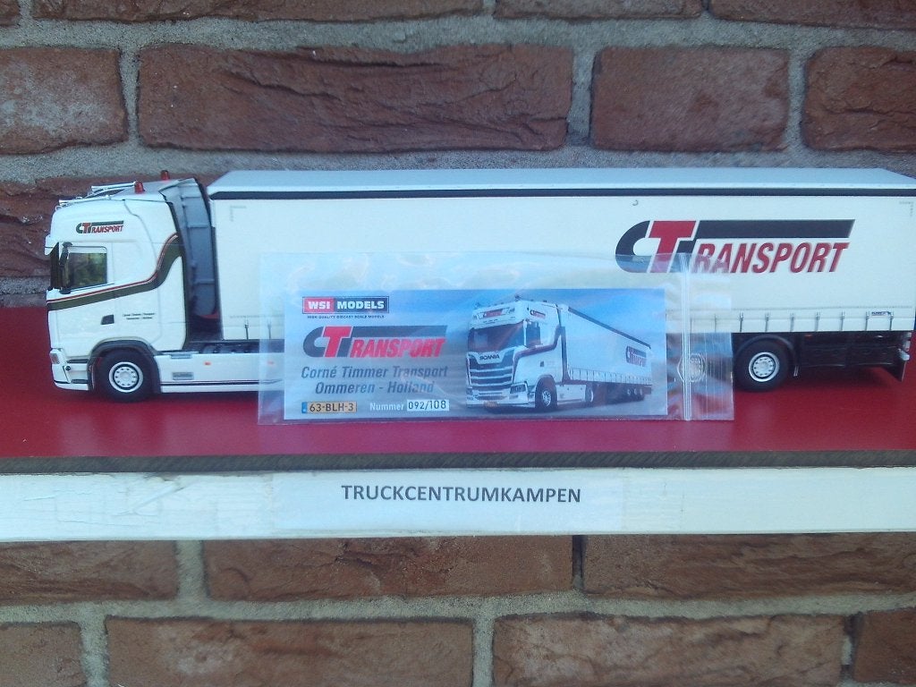 WSI  Scania  S  Highline  van  C.  Timmer  Transport., Ophalen of Verzenden, Nieuw, Bus of Vrachtwagen, Wsi
