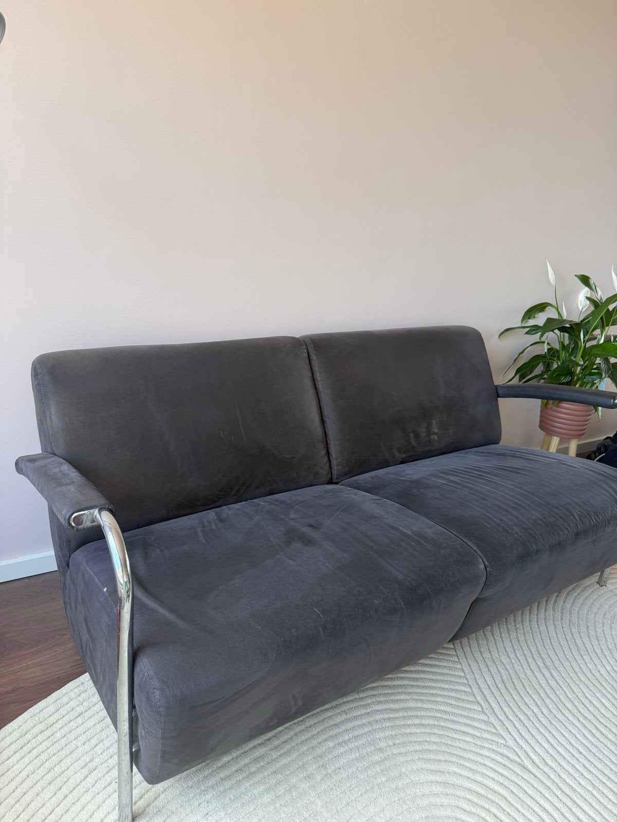 Leolux Scylla bank 2,5 zits, Ophalen, Gebruikt, Driepersoons, 75 tot 100 cm