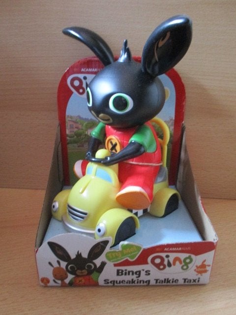 Bing taxi met geluid 20cm Nieuw!, Ophalen of Verzenden, Nieuw