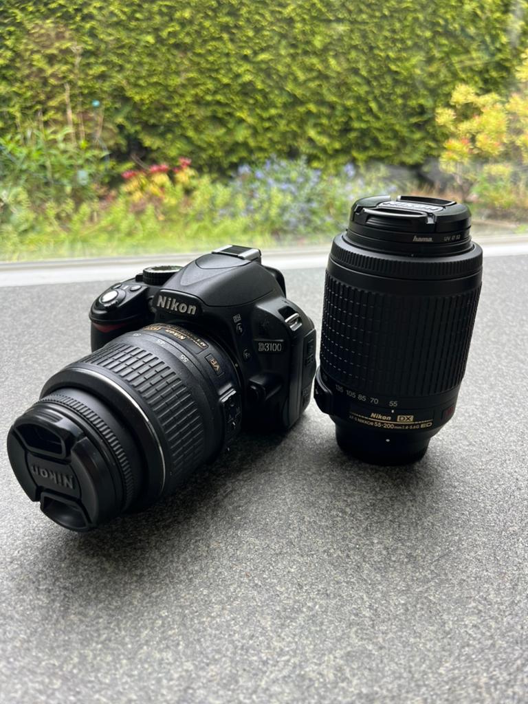 Nieuw, set nikon lenzen, evtl inclusief d3100, Ophalen of Verzenden, Zo goed als nieuw, Telelens