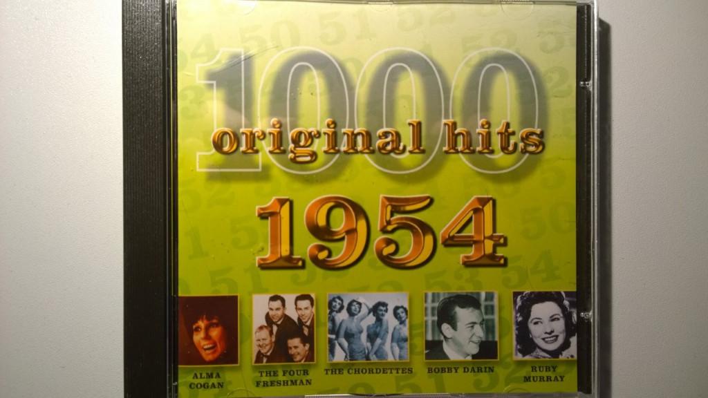 1000 Original Hits 1954, Ophalen of Verzenden, Zo goed als nieuw, Pop