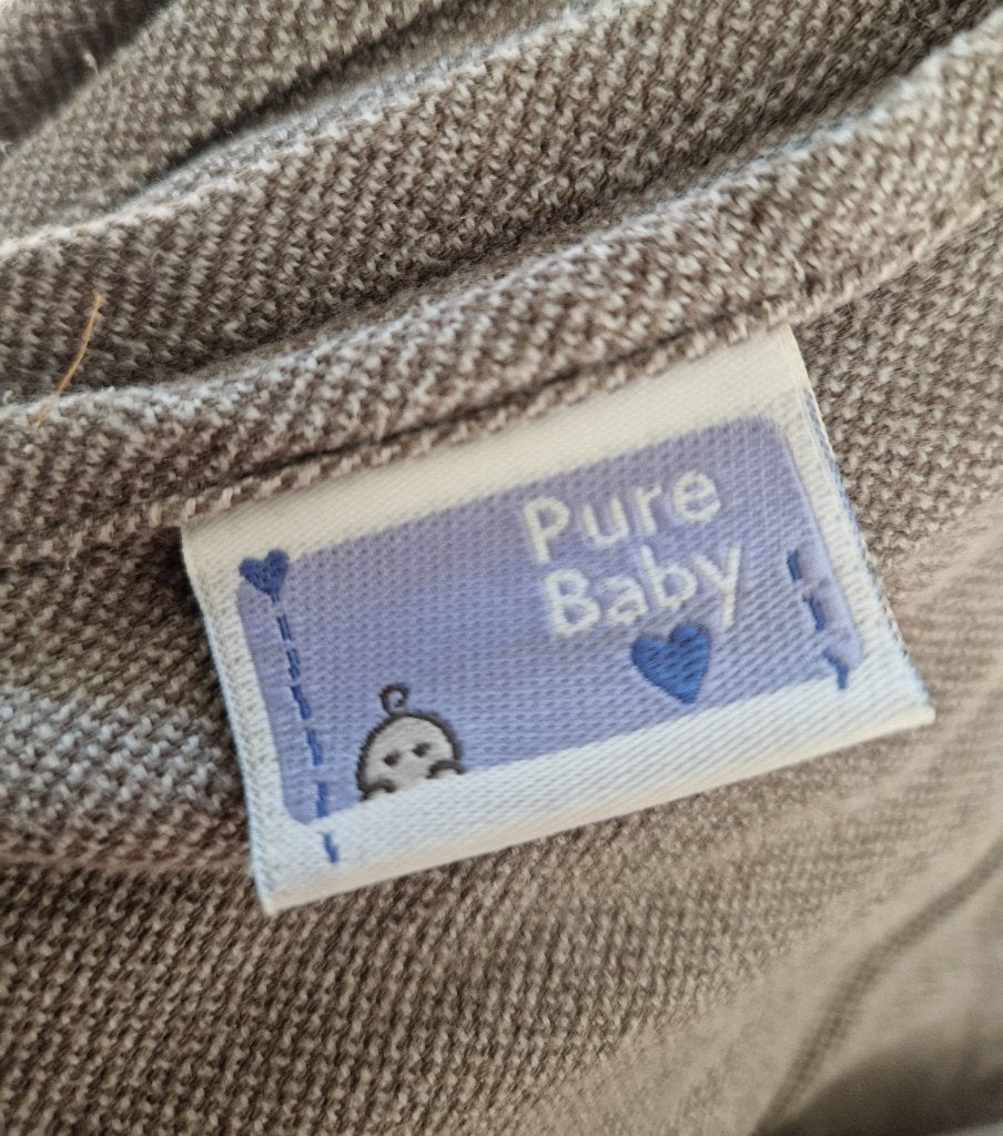 Draagdoek geweven Pure baby, Kinderen en Baby's, Overige merken, Draagdoek, Gebruikt, Buik of Rug