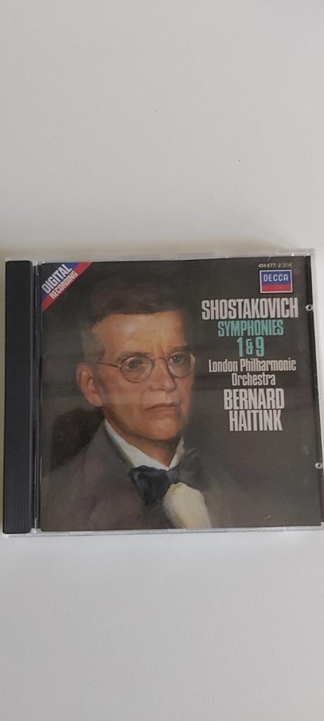 Shostakovich Symfonieën 1 & 9 - Bernard Haitink CD, Ophalen of Verzenden, Romantiek, Zo goed als nieuw, Orkest of Ballet