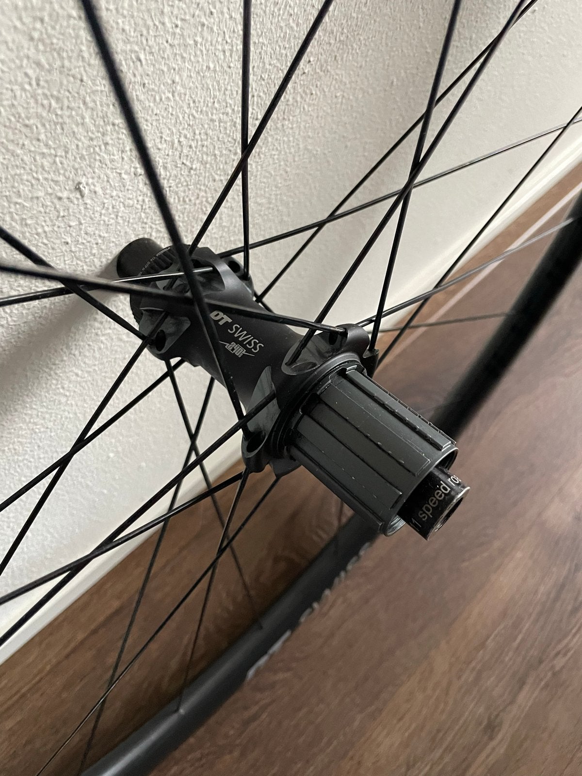 DT SWISS PRC 1400 Spline 35 Carbon Wielset Racefiets, Wiel, Ophalen of Verzenden, Zo goed als nieuw, Racefiets