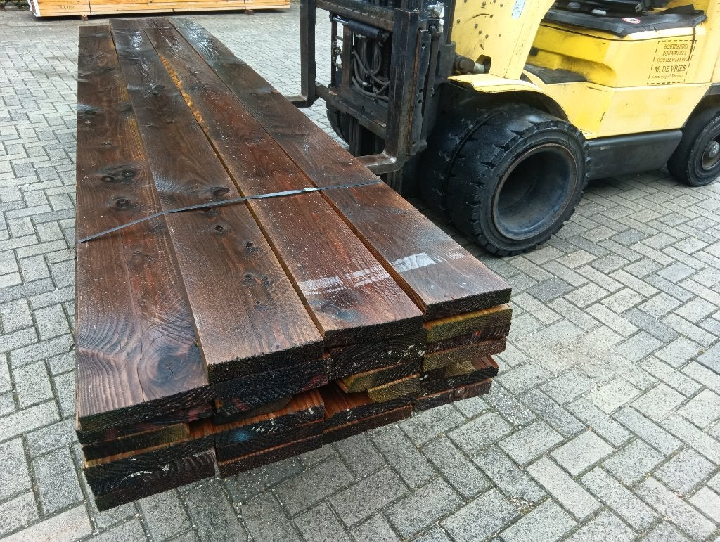restpartij douglas steigerplanken, Ophalen, Gebruikt, 250 cm of meer, Planken