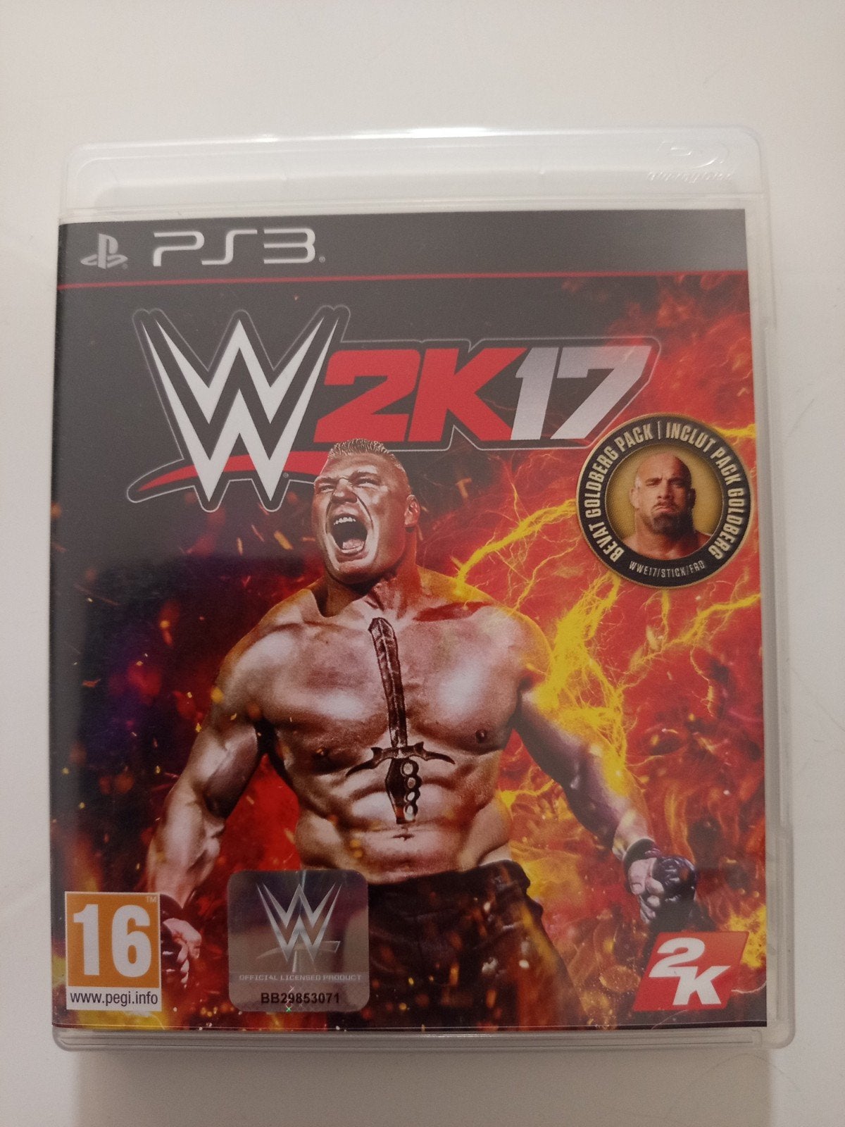 WWE 2k17 ps3, Gebruikt, Vechten, Verzenden, 3 spelers of meer