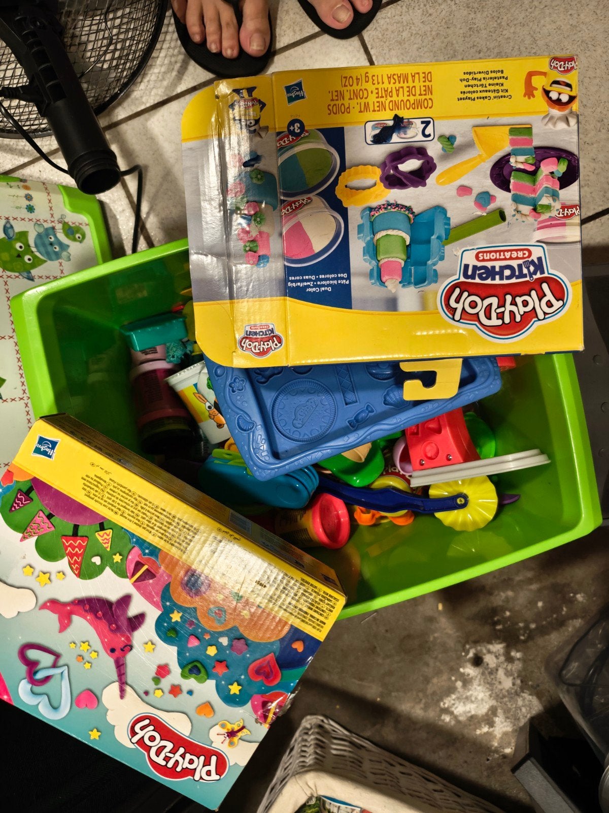 Play-Doh klei set met ijsjes- en cakemakers, Ophalen, Gebruikt, Knutselen