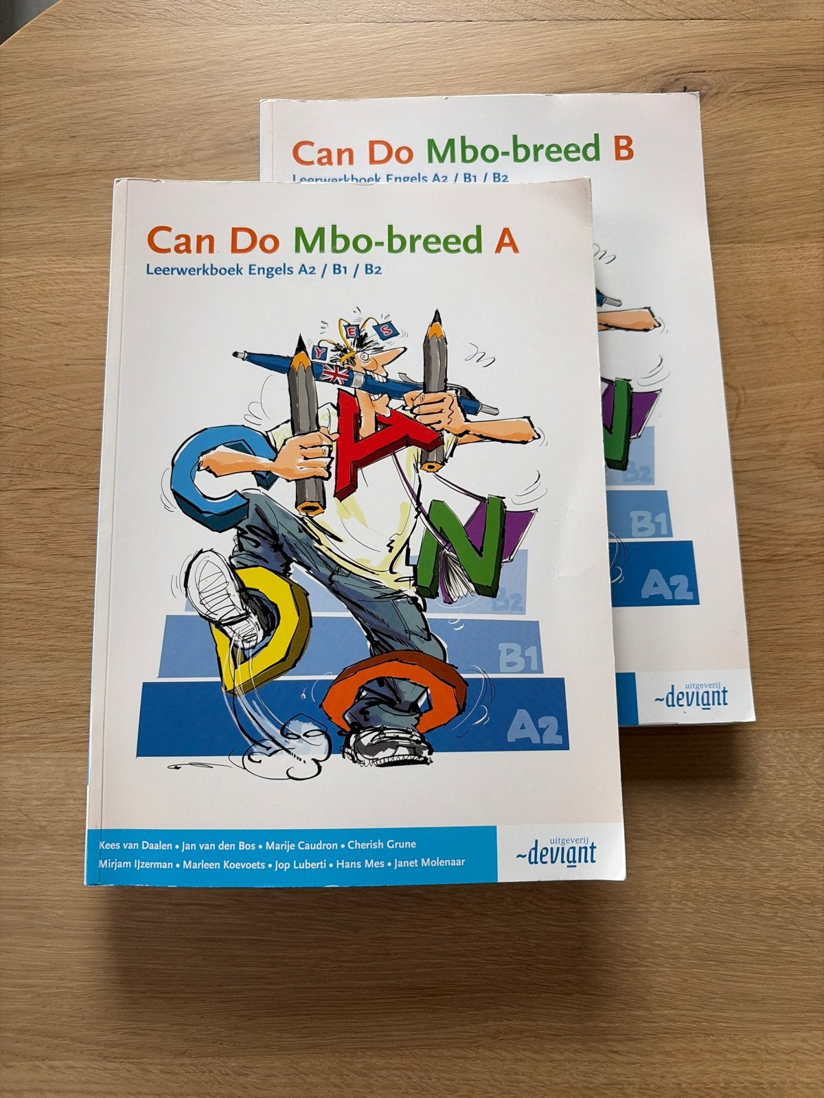Can Do Mbo-breed A & B Leerwerkboek Engels A2/B1/B2, Ophalen of Verzenden, Zo goed als nieuw, MBO