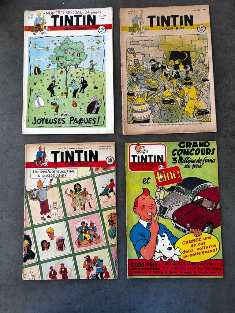 Tintin/ kuifje, Boeken, Meerdere stripboeken, Ophalen of Verzenden, Gelezen