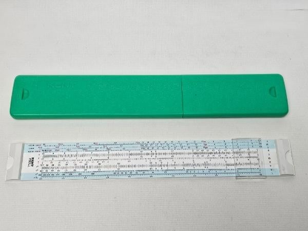 # Vintage KENT 7153LL Rekenliniaal met Etui - 1960, Ophalen of Verzenden