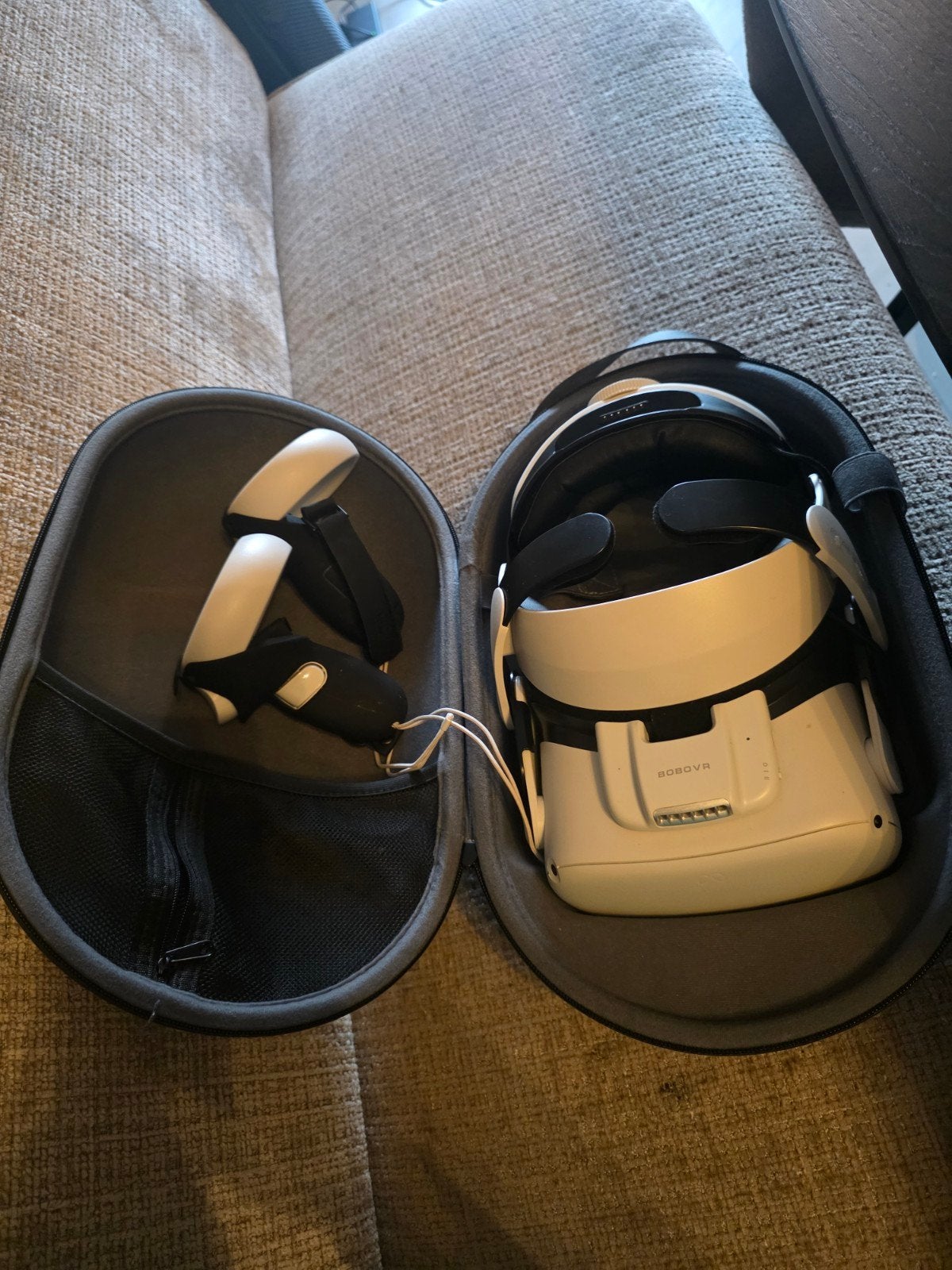 Meta Quest 2 128 GB VR Bril met BoboVR en Travel Case, Ophalen of Verzenden, Zo goed als nieuw, VR-bril, Overige platformen