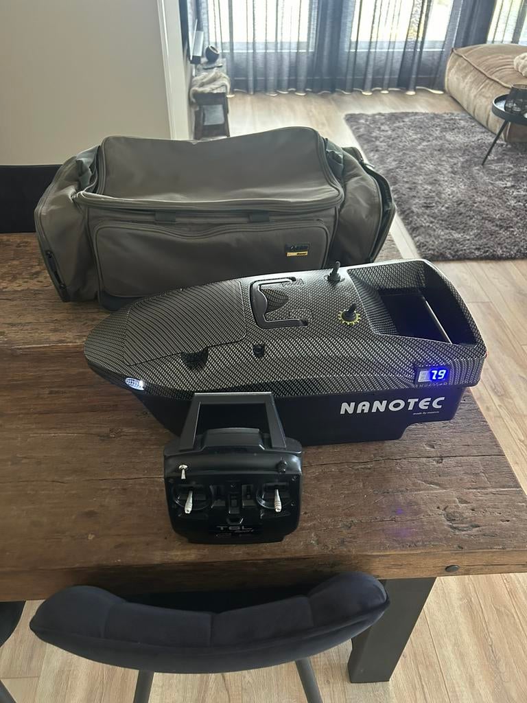 Nanotec pro carbon van fishfun in zeer nette staat!, Watersport en Boten, Ophalen, Gebruikt, Overige typen