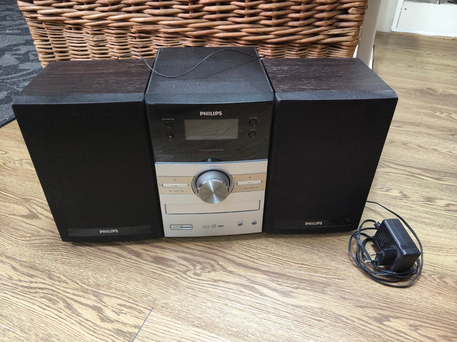 Philips Microset met CD-speler en radio, Audio, Tv en Foto, Stereo-sets, Philips, Gebruikt, Tuner of Radio, Ophalen of Verzenden