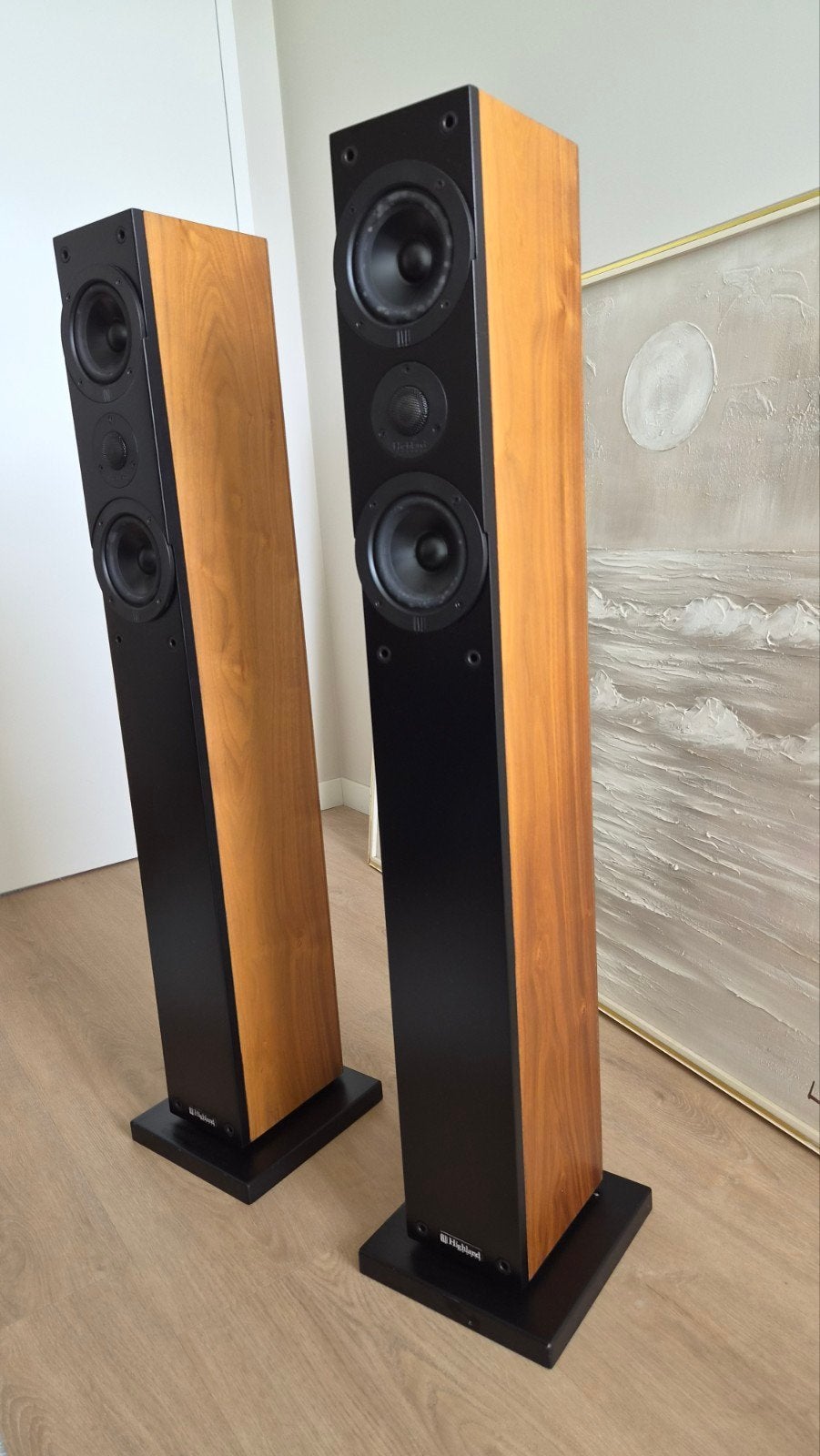 Highland Audio Oran 4303 HiFi Luidsprekerset, Ophalen, Gebruikt, Vloerstaande luidspreker, Overige merken